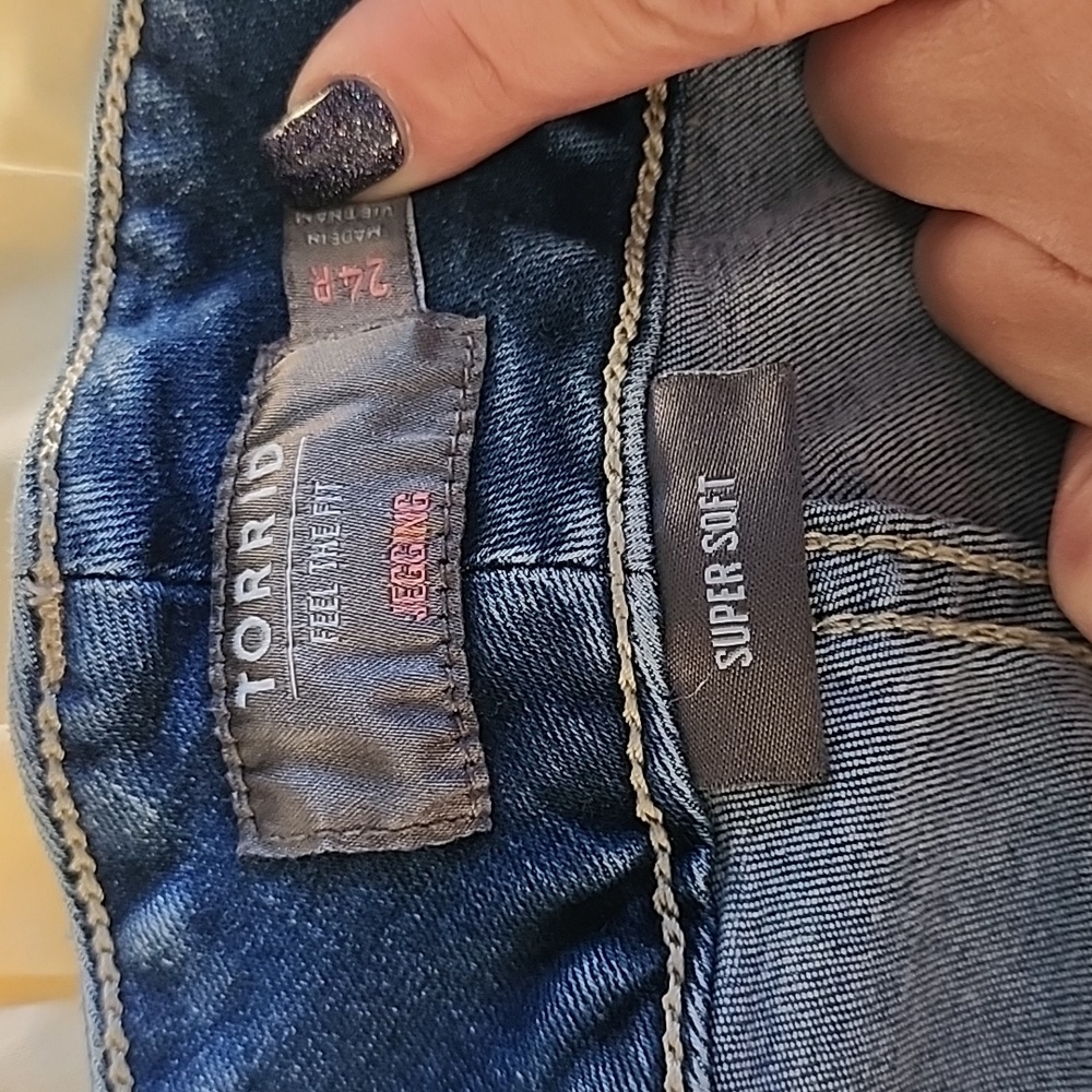 Torrid Feel the Fit Jeggings 24R